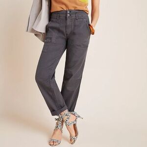 Anthropologie new Wanderer High-Rise Cargo Pants grey size 31